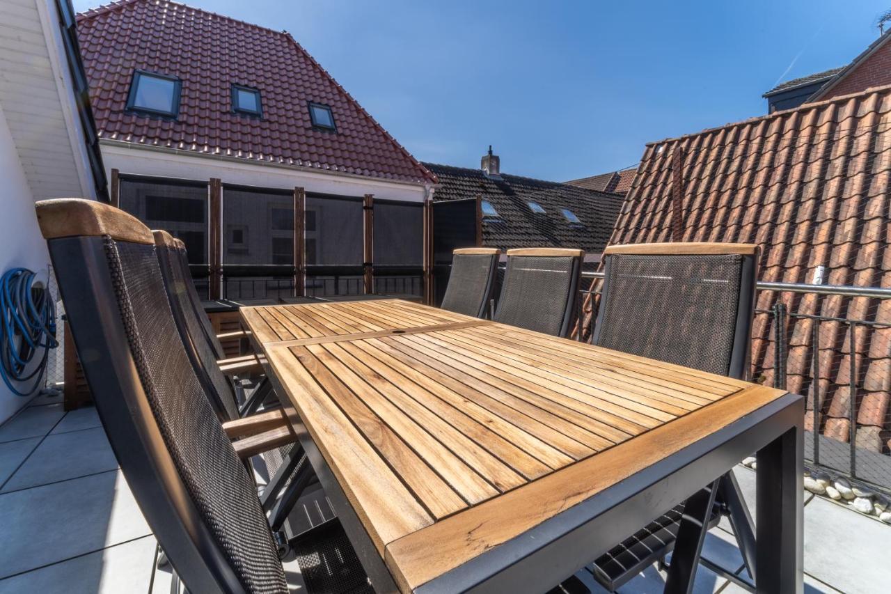 Apartment Am Schwanenteich Mit Dachterrasse - Innenstadt Emden